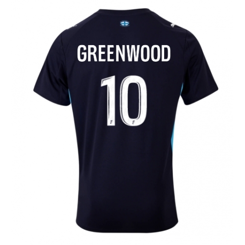 Billige Fotballdrakt Olympique de Marseille Mason Greenwood #10 Replika Bortedrakt 2025-26 Kortermet Billige Fotballdrakt Olympique de Marseille Mason Greenwood #10 Replika Bortedrakt 2025-26 Kortermet